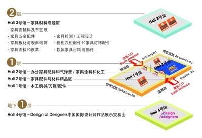 FMC China 2012 展館分布